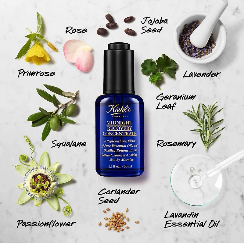 Midnight Recovery Concentrate Moisturizing Face Oil Serum