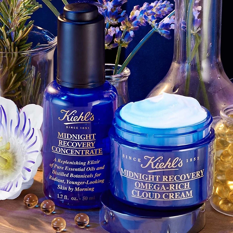 Huile hydratante concentrée pour le visage Midnight Recovery