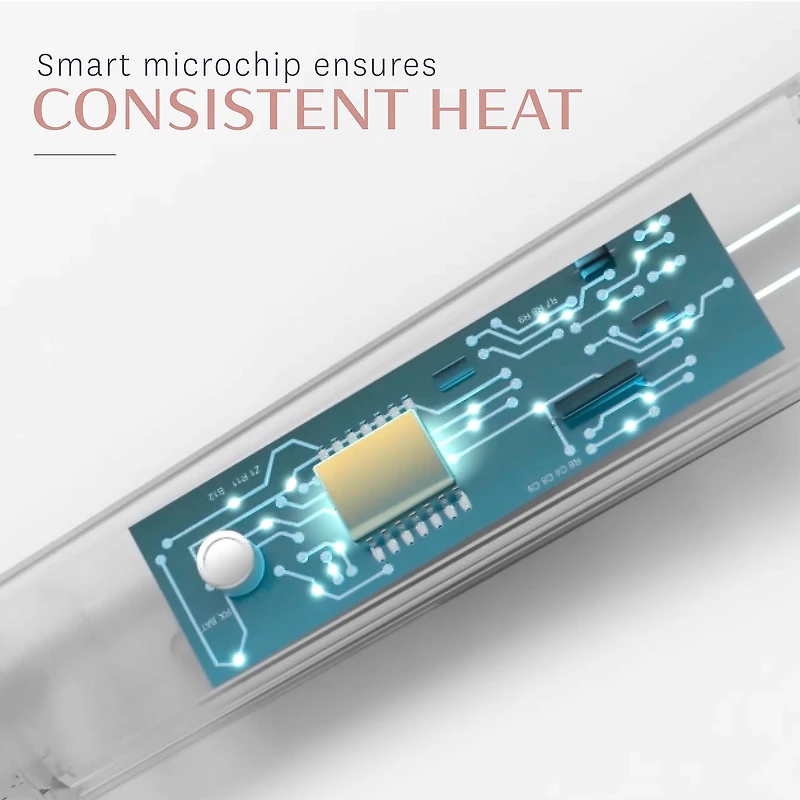 Fer à coiffer céramique pour ondulations et volume BodyWaver 1,75 po Professional (blanc et or rose)