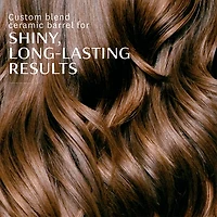 Fer à coiffer céramique pour ondulations et volume BodyWaver 1,75 po Professional (blanc et or rose)