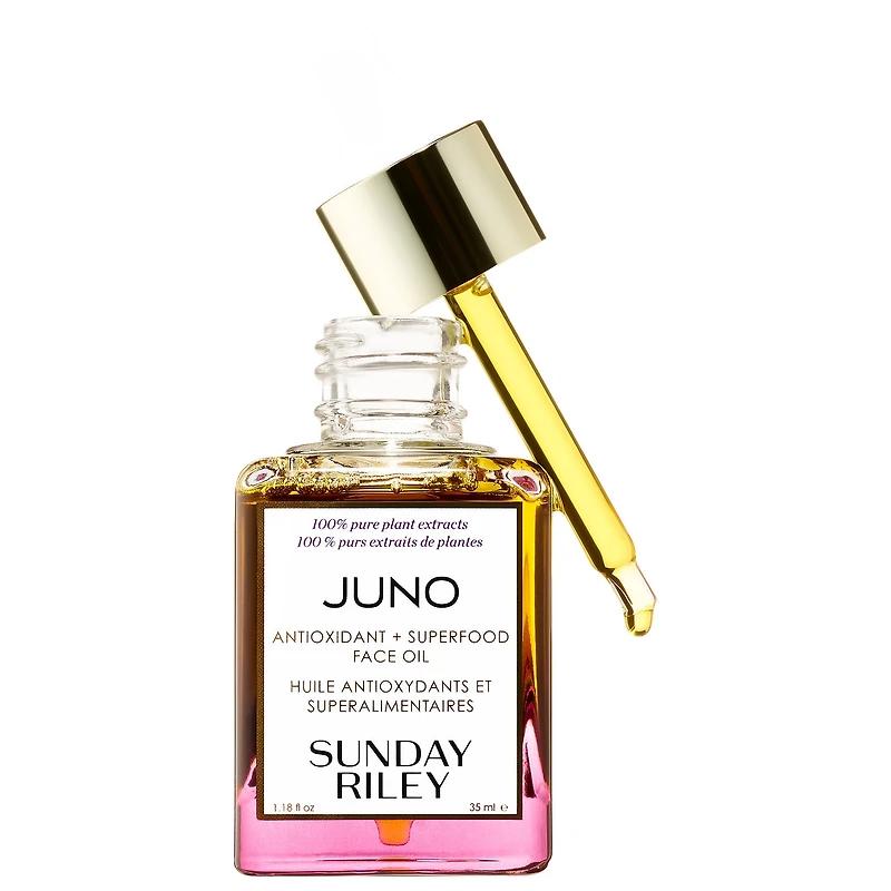 Huile pour le visage Antioxydante + Superaliments Juno
