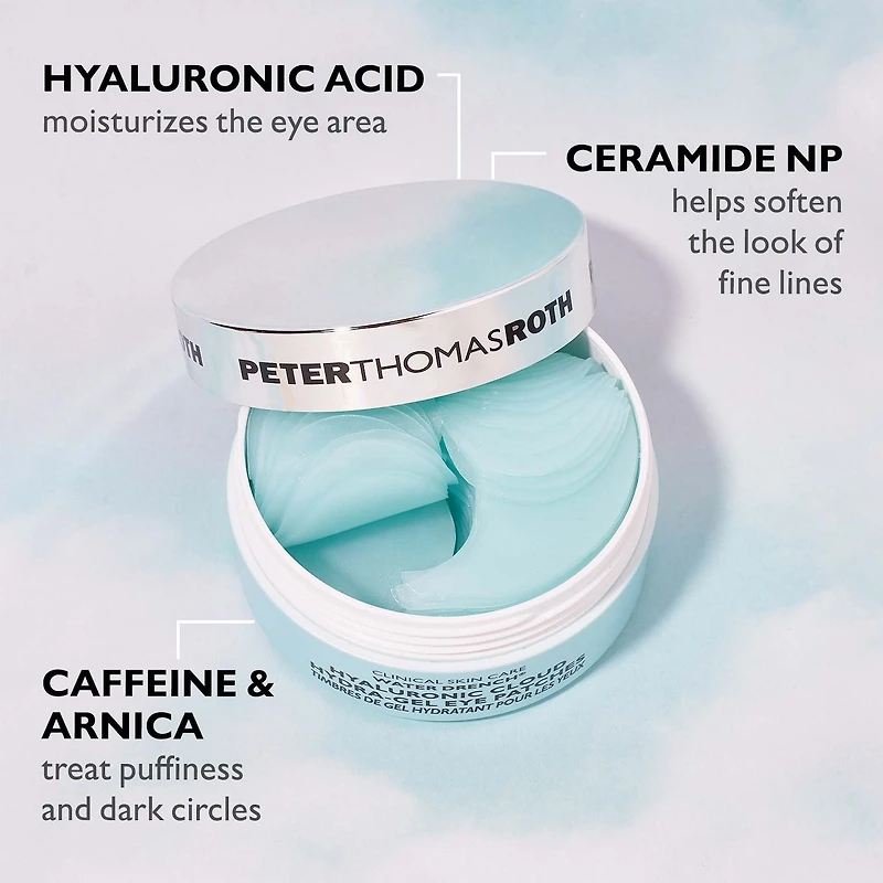 Timbres de gel hydratant à l’acide hyaluronique pour les yeux Water Drench®