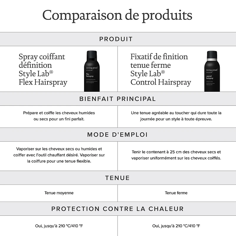 Laque de fixation