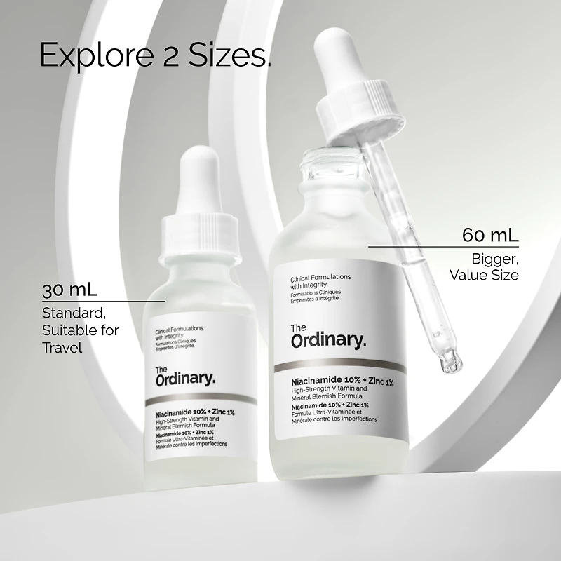 Sérum régulateur de sébum avec niacinamide à 10 % et zinc 1 %