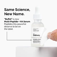 Sérum pour les rides faciales multipeptides + AH