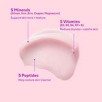Gel liquide hydratant léger et nutritif avec peptides tonifiants						