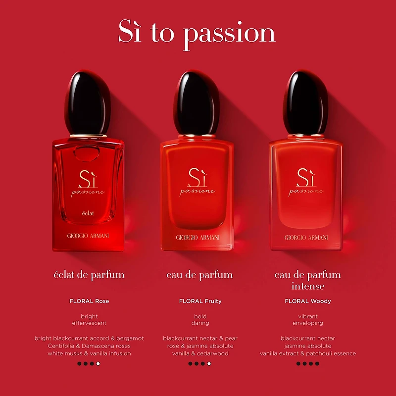 Eau de parfum Sì Passione