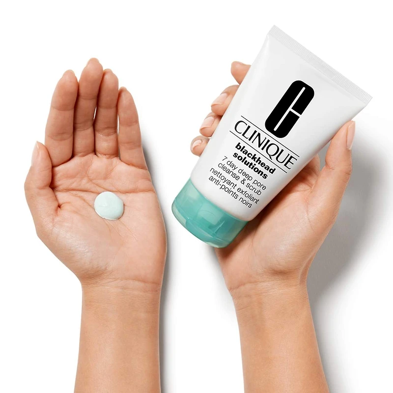 Nettoyant et exfoliant en profondeur pour les pores 7 jours Blackhead Solutions