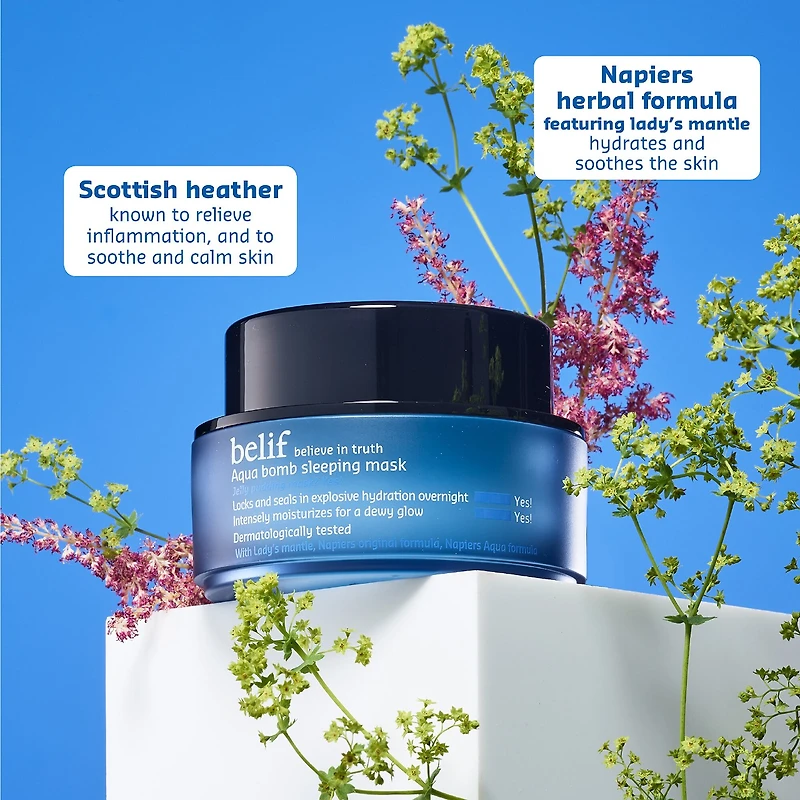 Masque de nuit Aqua Bomb