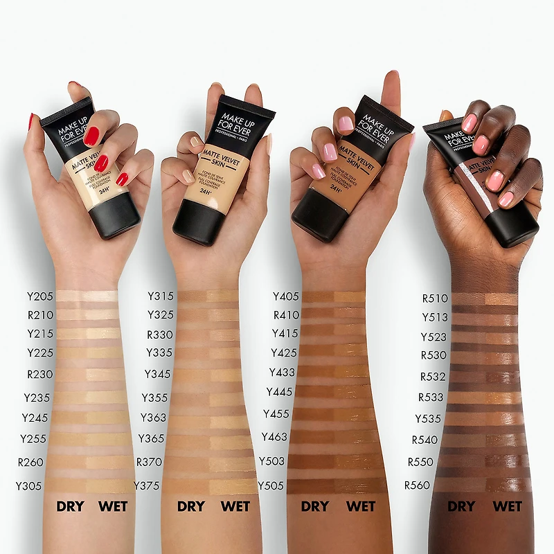 Fond de teint à couvrance totale Matte Velvet Skin