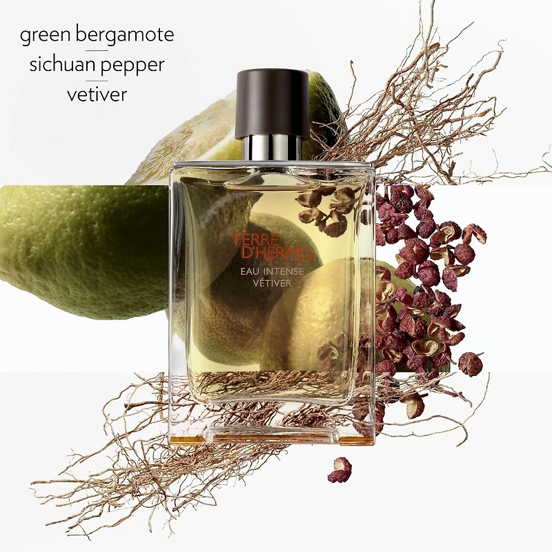 Eau de parfum Eau Intense Vétiver de Terre d’Hermès