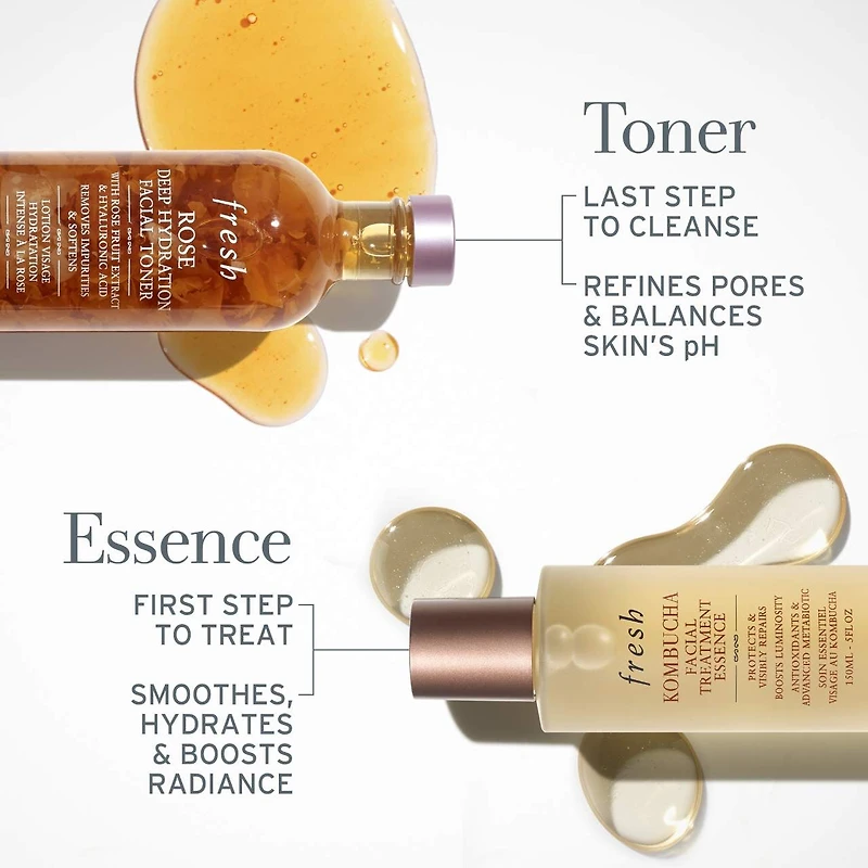 Lotion tonique hydratation profonde à la rose et l’acide hyaluronique