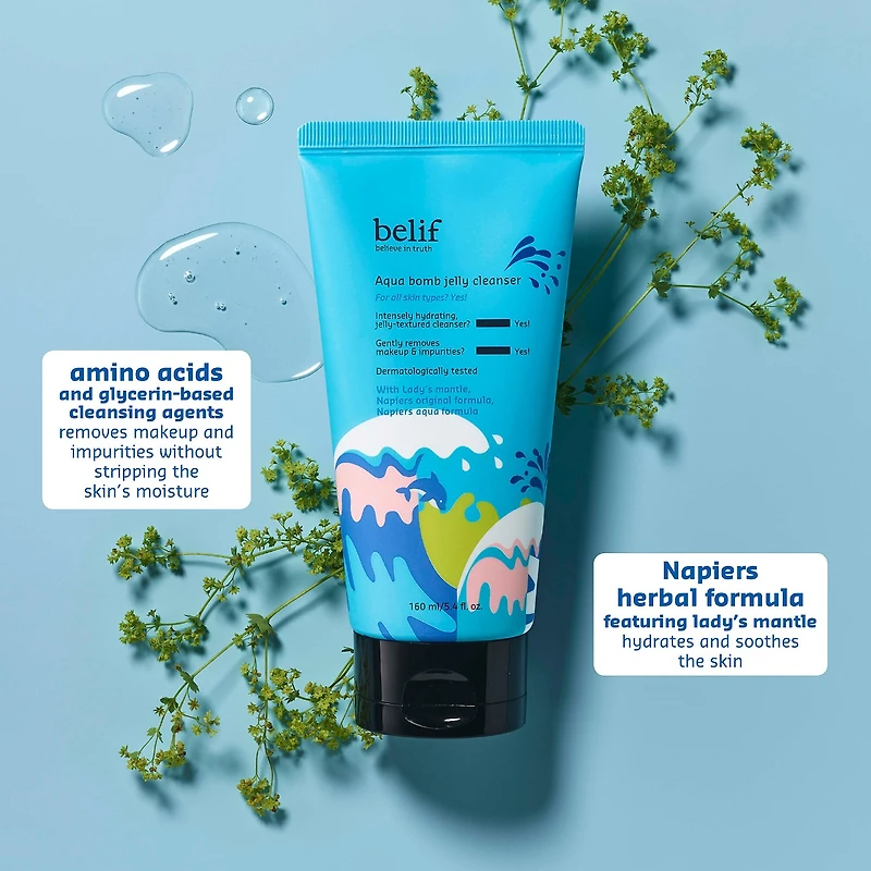 Gelée nettoyante hydratante Aqua Bomb