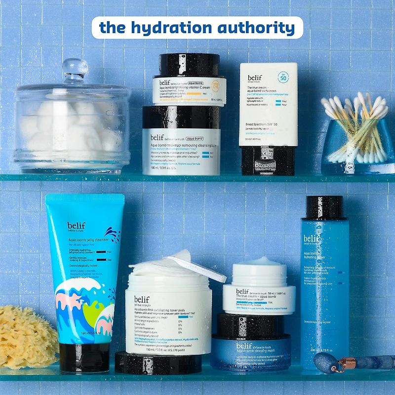Gelée nettoyante hydratante Aqua Bomb