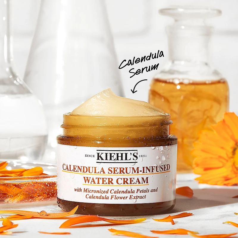 Crème d’eau infusée de sérum à la calendula
