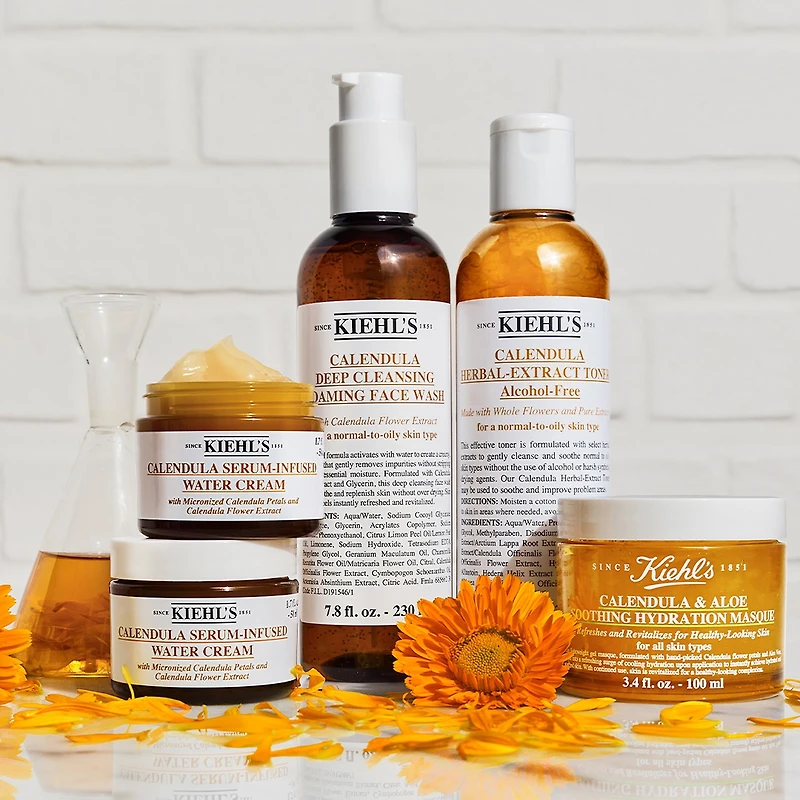 Crème d’eau infusée de sérum à la calendula