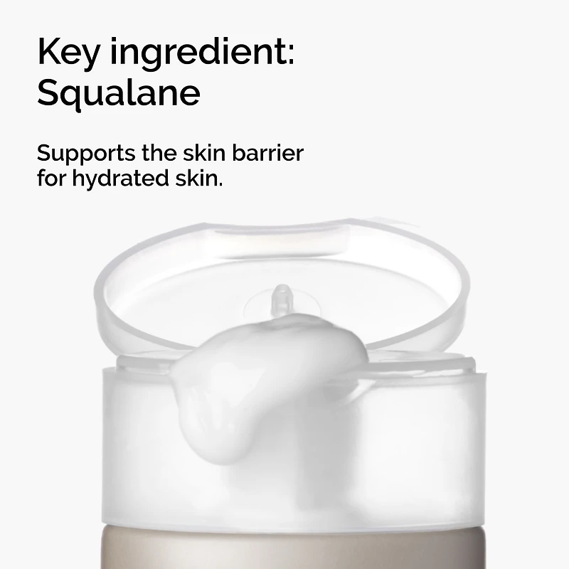 Nettoyant Squalane : Démaquillant hydratant