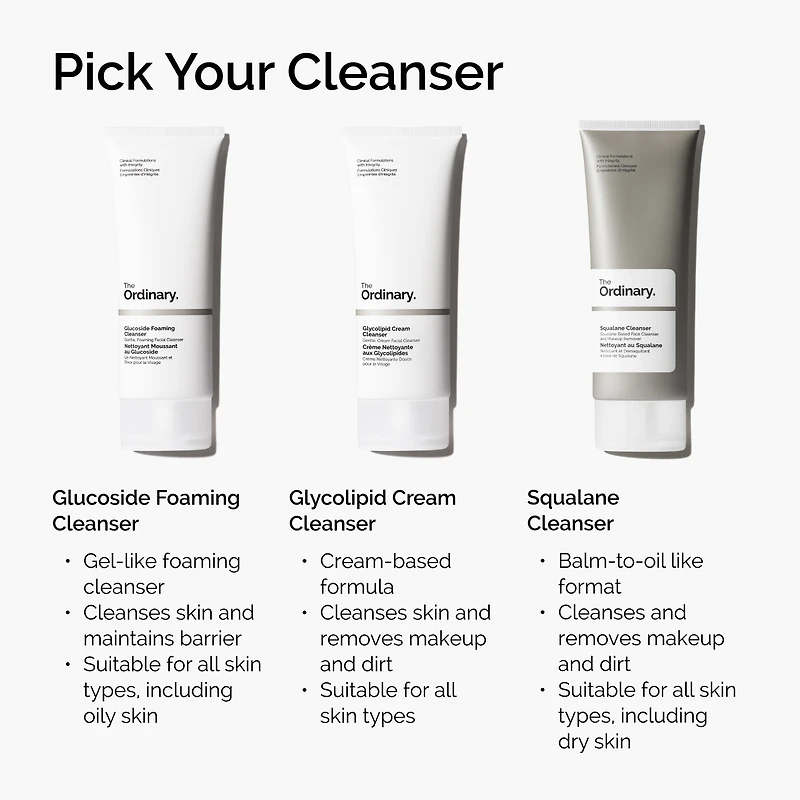 Nettoyant Squalane : Démaquillant hydratant