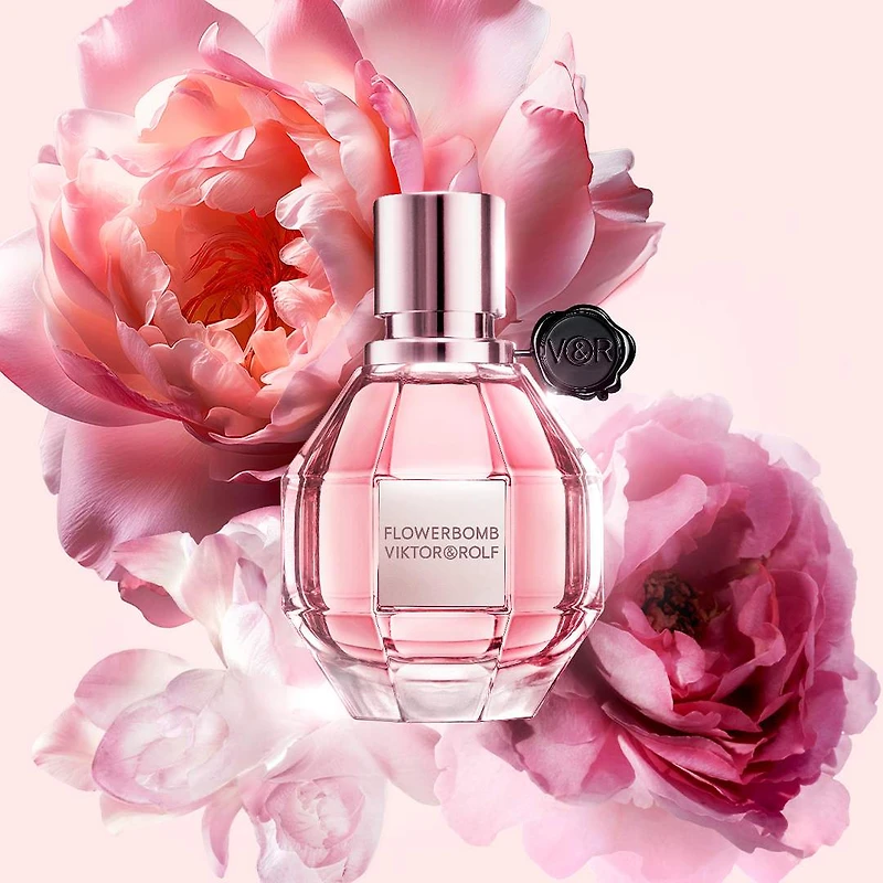 Flowerbomb Eau de Parfum Travel Spray with Vanilla & Jasmine