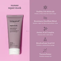 Masque pour les cheveux réparateur et restaurateur