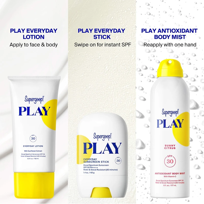 PLAY Antioxidant Body Sunscreen Mist SPF 50