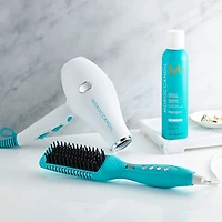 Brosse chauffante lissante en céramique