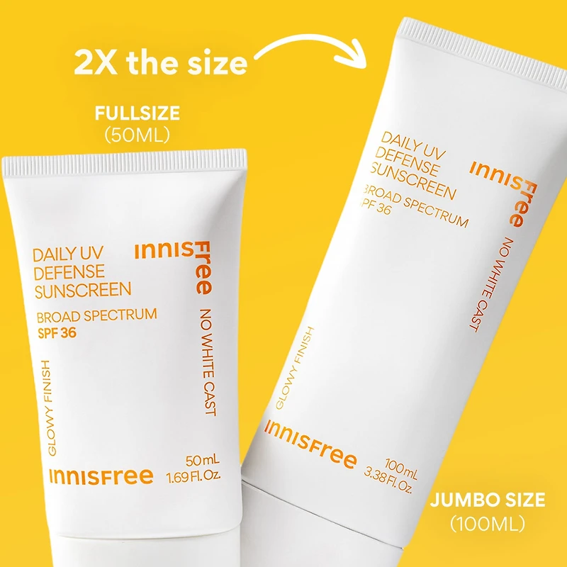 Daily UV Defense Invisible Korean Broad Spectrum SPF 36 Sunscreen​