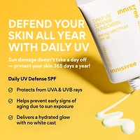 Daily UV Defense Invisible Korean Broad Spectrum SPF 36 Sunscreen​