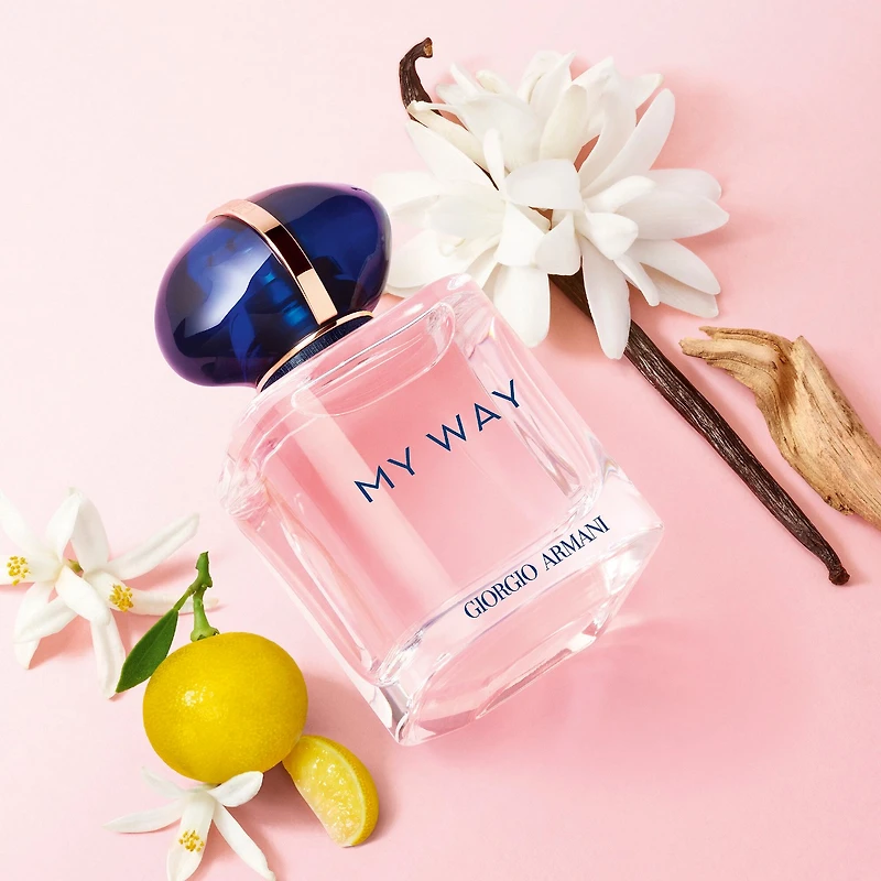 My Way Eau de Parfum Travel Spray with Vanilla & Orange Blossom and Tuberose