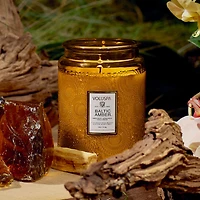 bougie en verre Baltic Amber