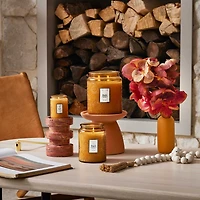 bougie en verre Baltic Amber