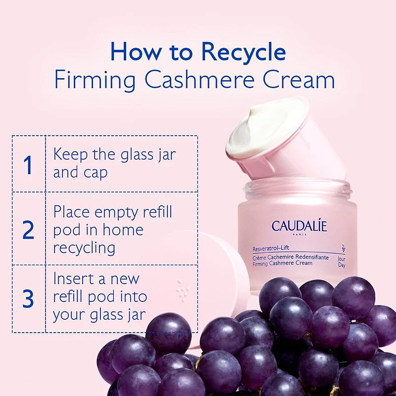 Hydratant cachemire raffermissant substitut au rétinol Resveratrol Lift