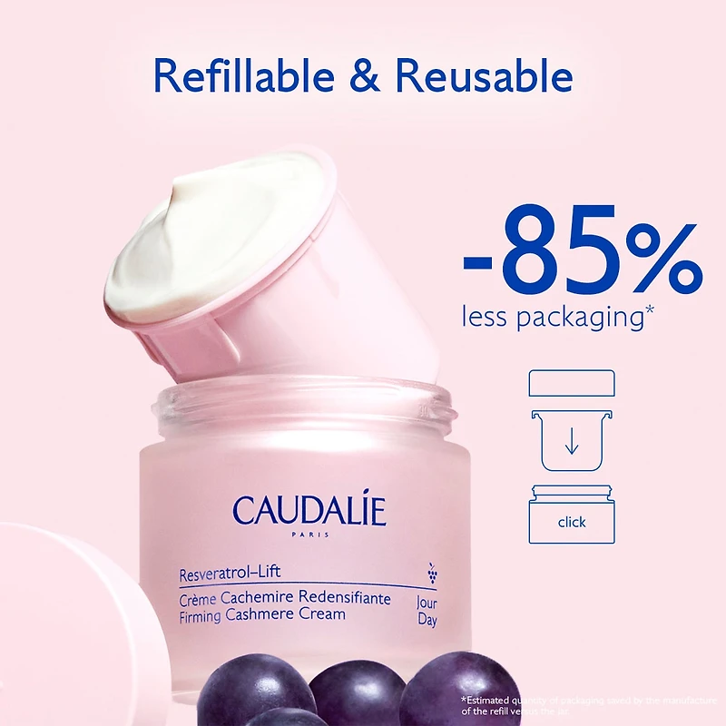 Hydratant cachemire raffermissant substitut au rétinol Resveratrol Lift