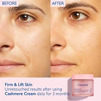 Hydratant cachemire raffermissant substitut au rétinol Resveratrol Lift