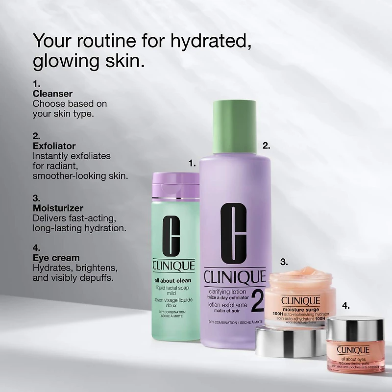 Minihydratant gel-crème réapprovisionnement automatique Moisture Surge™ 100H avec acide hyaluronique