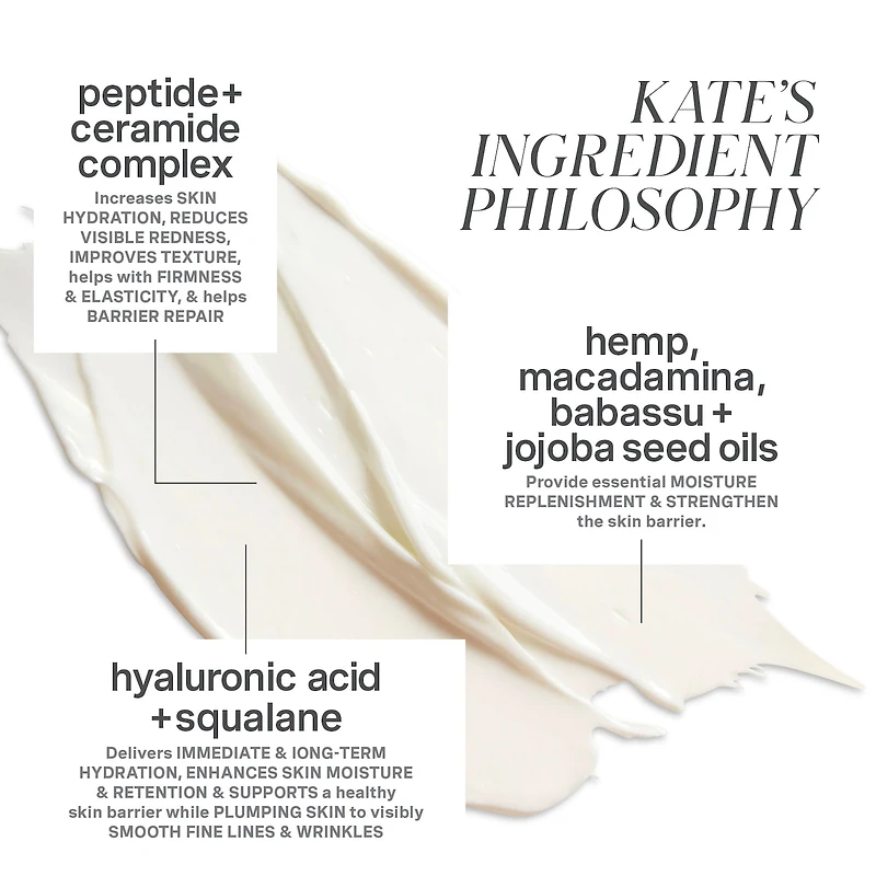 KateCeuticals Total Repair Cream Peptide + Ceramide Moisturizer
