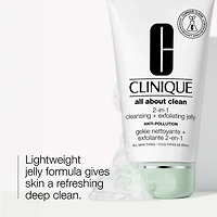 Tout sur le Nettoyant + exfoliant 2-en-1 Clean™