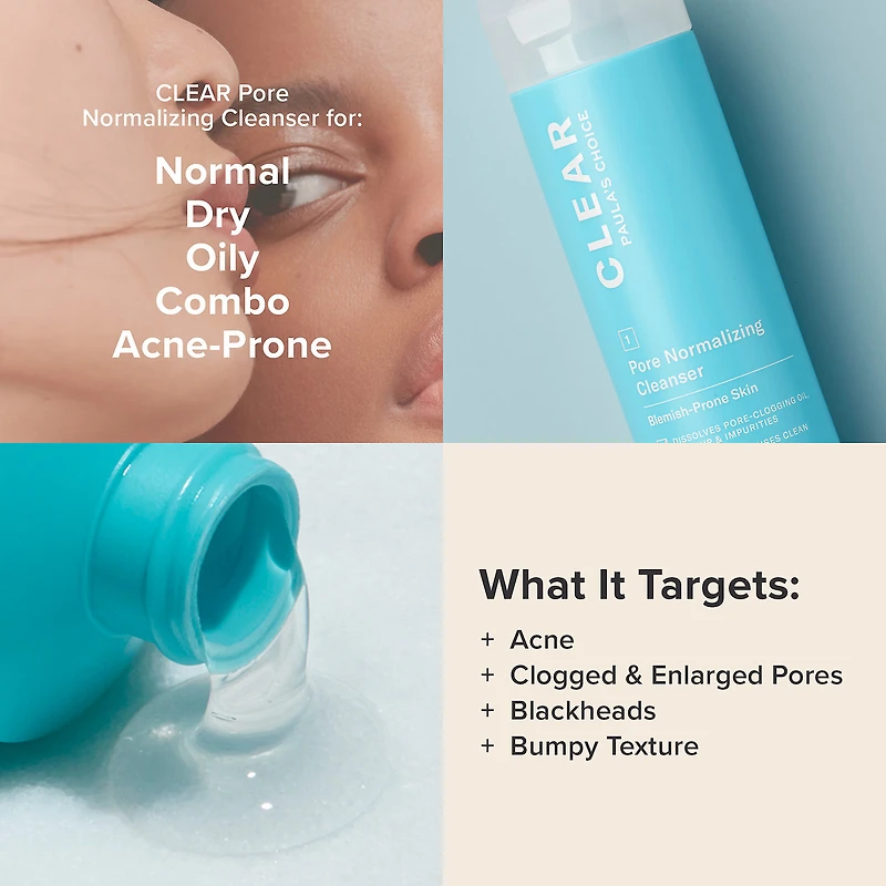 CLEAR Pore Normalizing Acne Cleanser