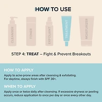 CLEAR Daily Skin Clearing Treatment with 2.5% Benzoyl Peroxide