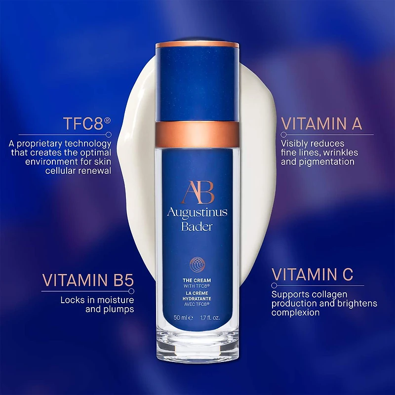 Hydratant pour le visage mini-crème avec TFC8