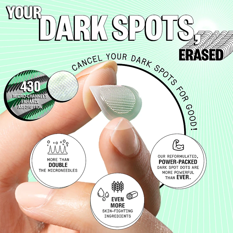 Microneedling Dark Spot Brightening Dots