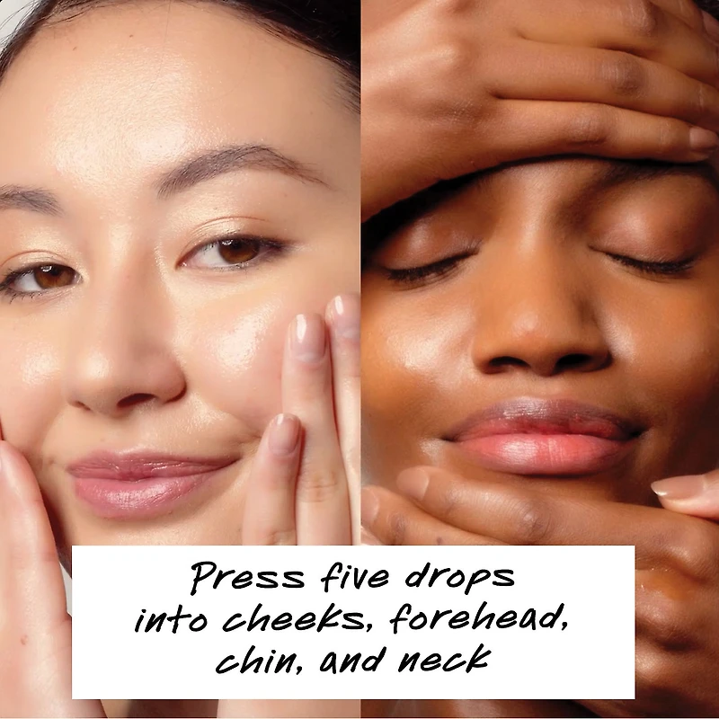 Essence de soin du visage infusé d’acide férulique et lactique