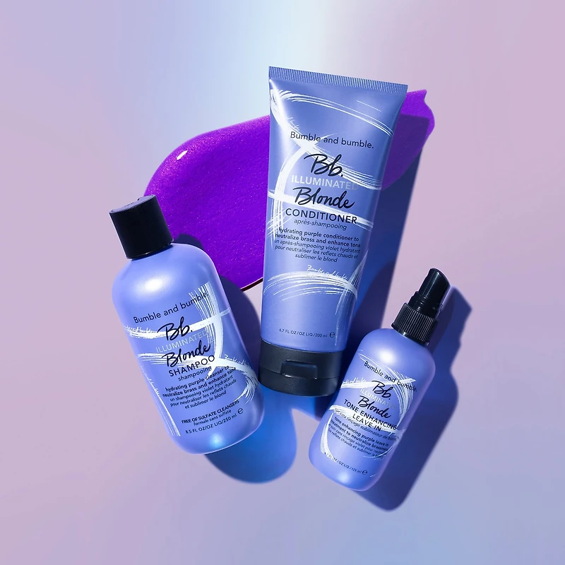 Vaporisateur sans rinçage mauve blond illuminé Bb
