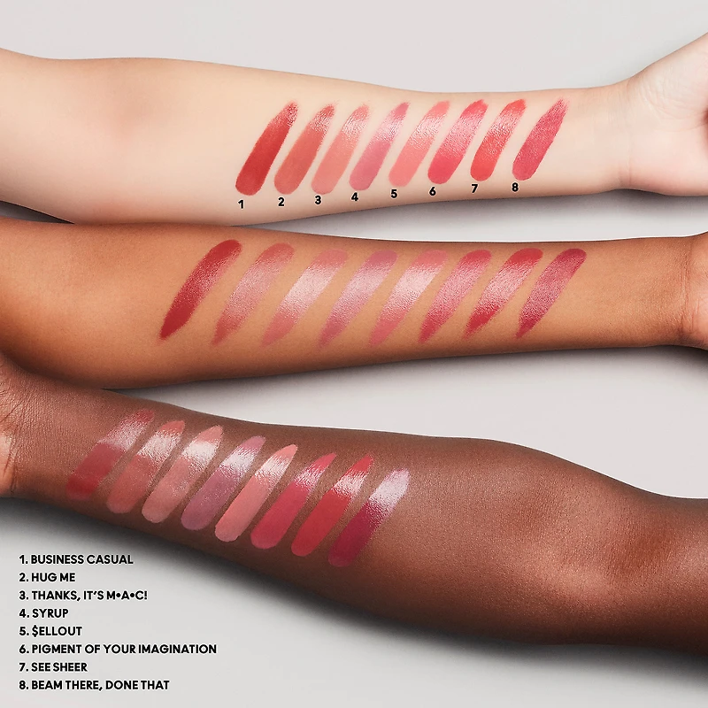 Rouge à lèvres Lustreglass Sheer-Shine