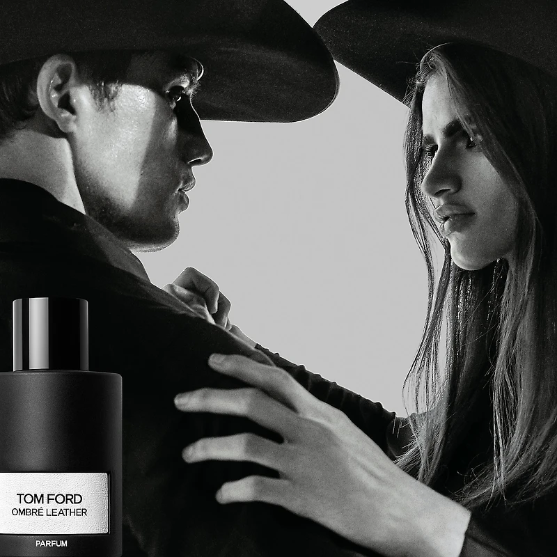 Ombré Leather Parfum Fragrance Travel Spray with Amber & Jasmine Flower