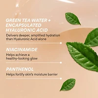 Sérum rechargeable à l’acide hyaluronique et au thé vert