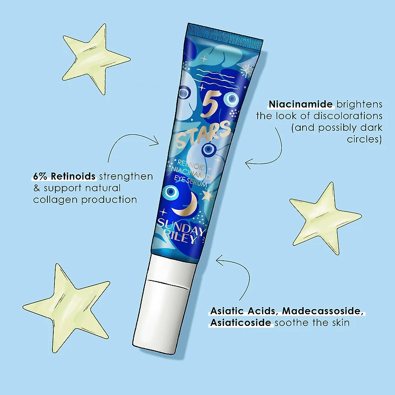 5 Stars Retinol + Niacinamide Eye Serum