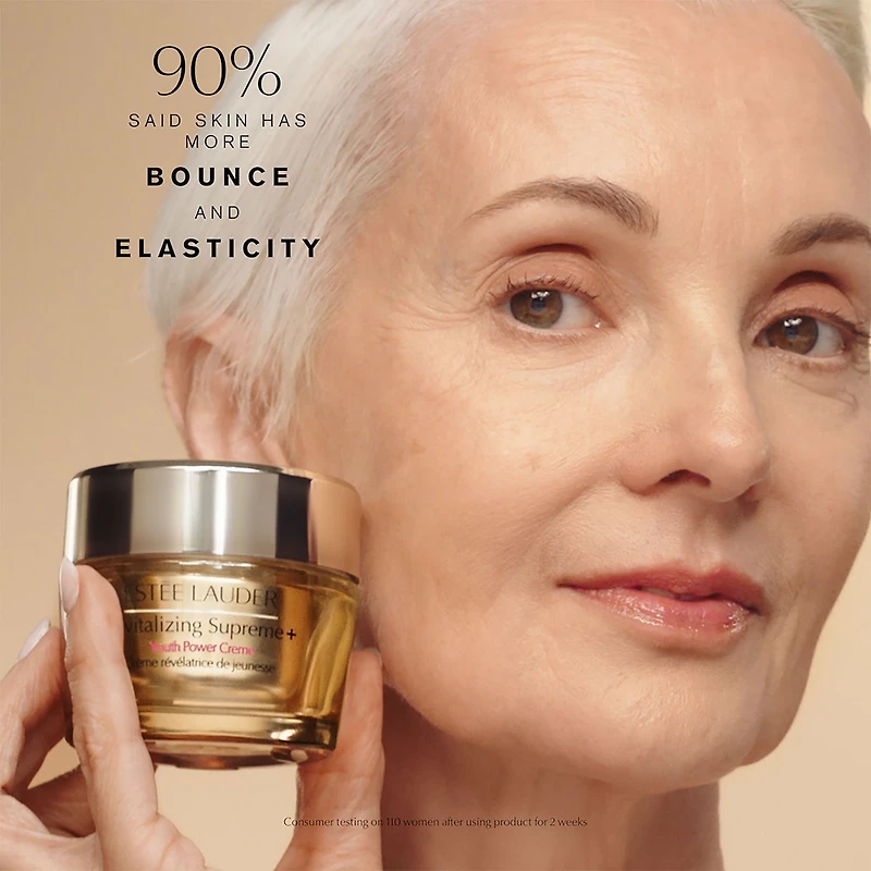 Crème hydratante Revitalizing Supreme+ Youth Power avec acide hyaluronique