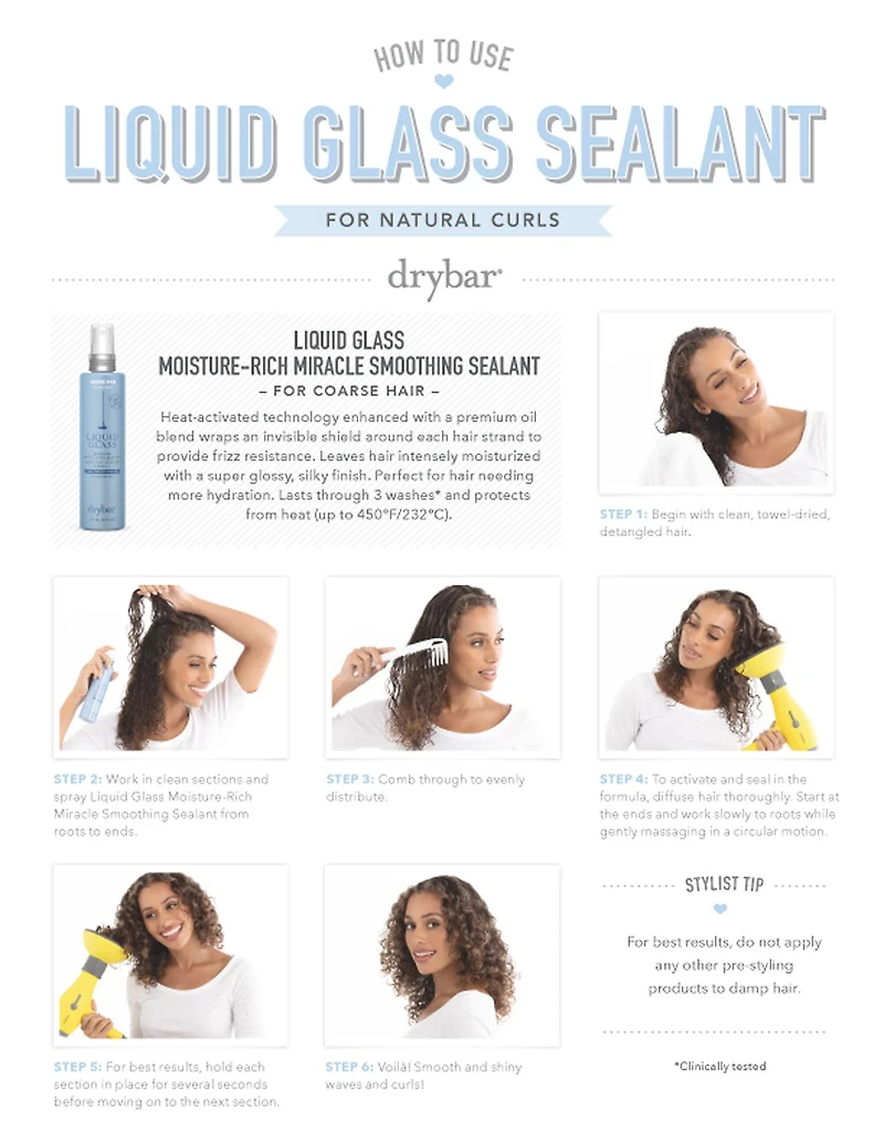 Liquid Glass Moisture-Rich Miracle Smoothing Sealant