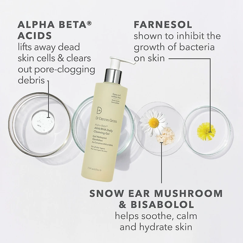 Gel nettoyant quotidien AHA/BHA Alpha Beta®